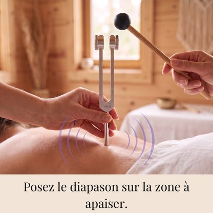 Diapason Thérapeutique 128 Hz — Corps et Sons | Le Rituel Vibratoire