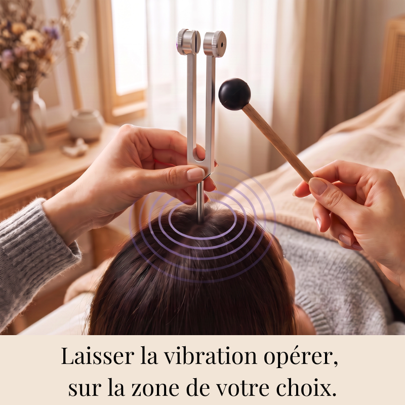 Diapason Thérapeutique 128 Hz — Corps et Sons | Le Rituel Vibratoire