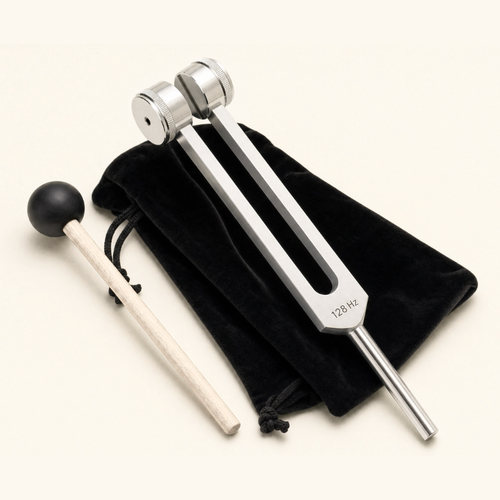 Diapason Thérapeutique 128 Hz — Corps et Sons | Le Rituel Vibratoire
